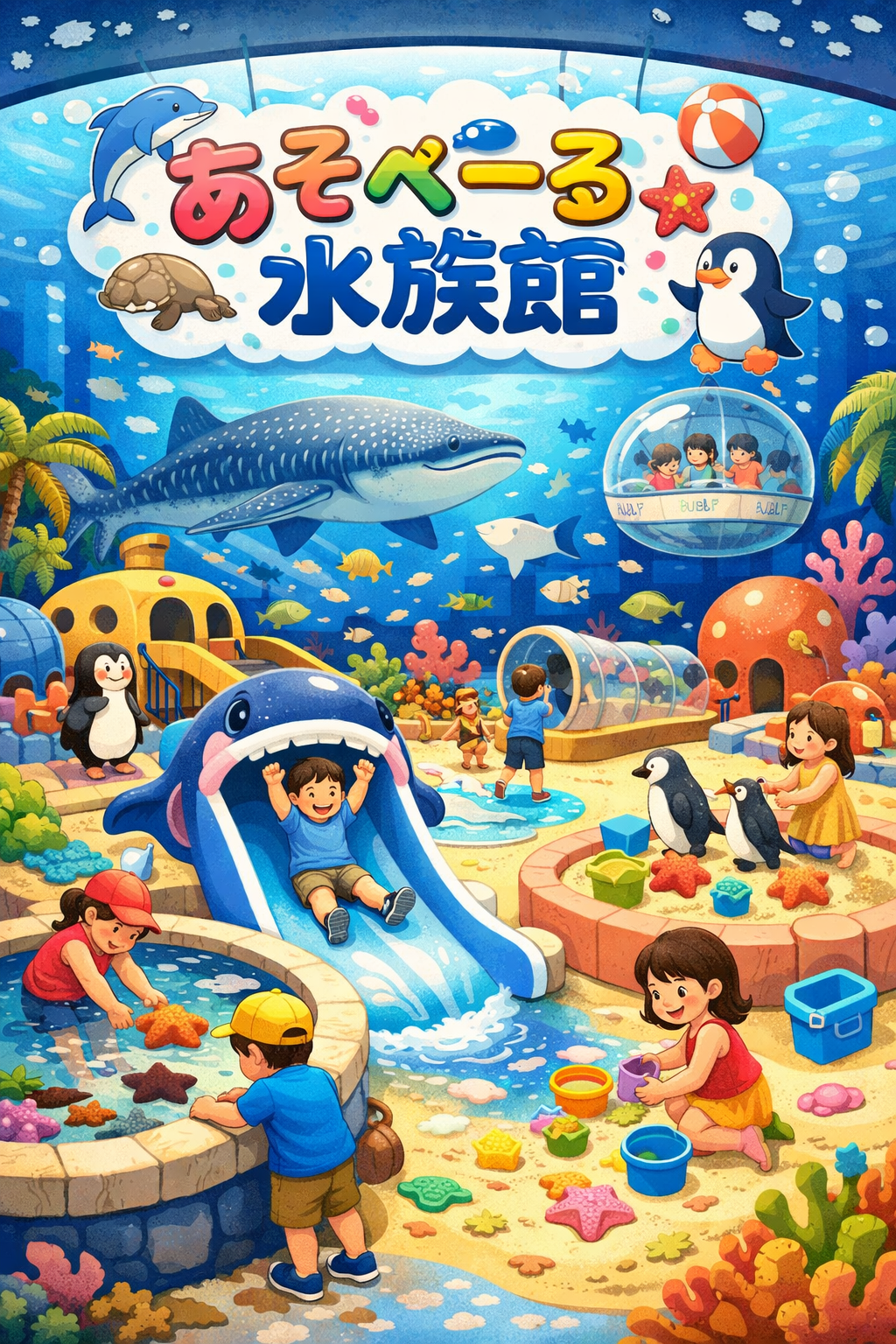 エムズタウン幸手　あそべーる水族館が帰って来ました