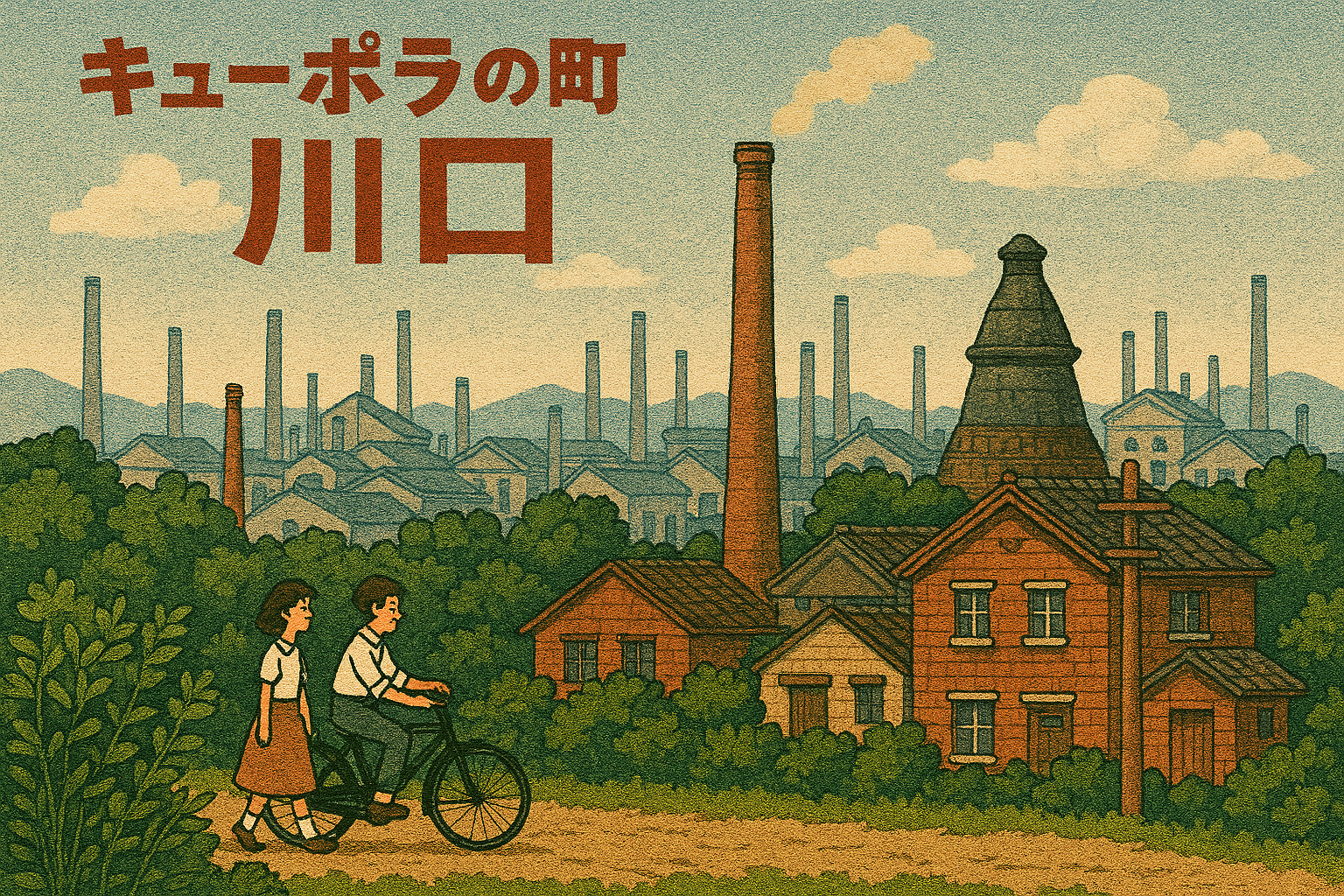 川口とキューポラ